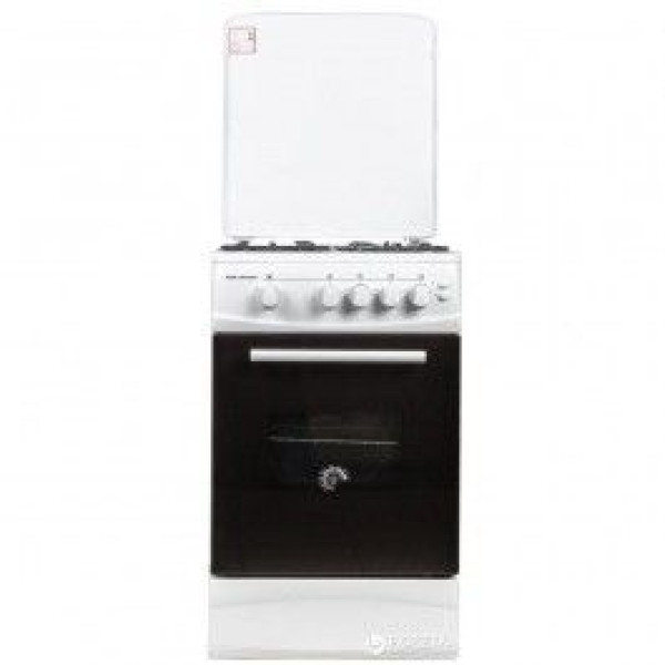 Плита газова MILANO F55 G3/07 біла 5013 (підсвітка,розпал)