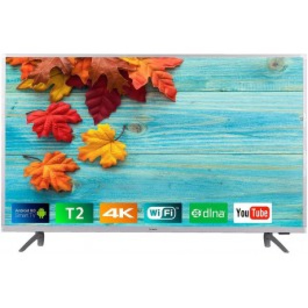 Телевізор 43 BRAVIS UHD-43G7000 Smart +T2 silver
