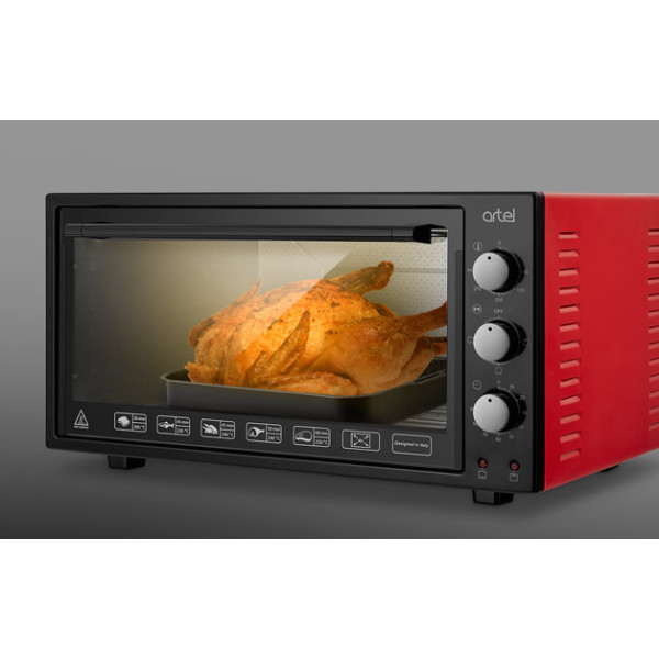 Електродуховка ARTEL MD 4816 E BLACK-RED 