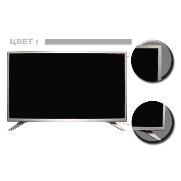 Телевізор 32 ARTEL ART LED 32/AH90G Smart  (MOIST) сірий