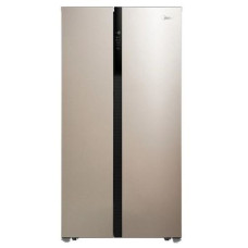 Холодильник Side-by-side MIDEA HC-689WEN (BE)  скло