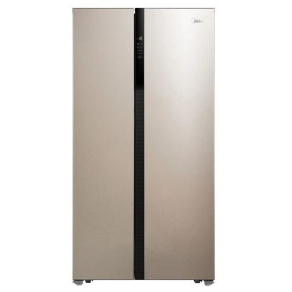 Холодильник Side-by-side MIDEA HC-689WEN (BE)  скло