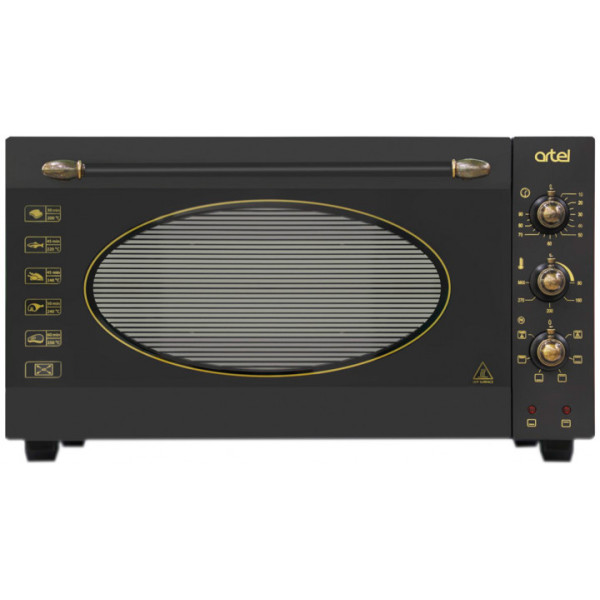 Електродуховка ARTEL MD 4218 L BLACK RETRO ретро/чорна