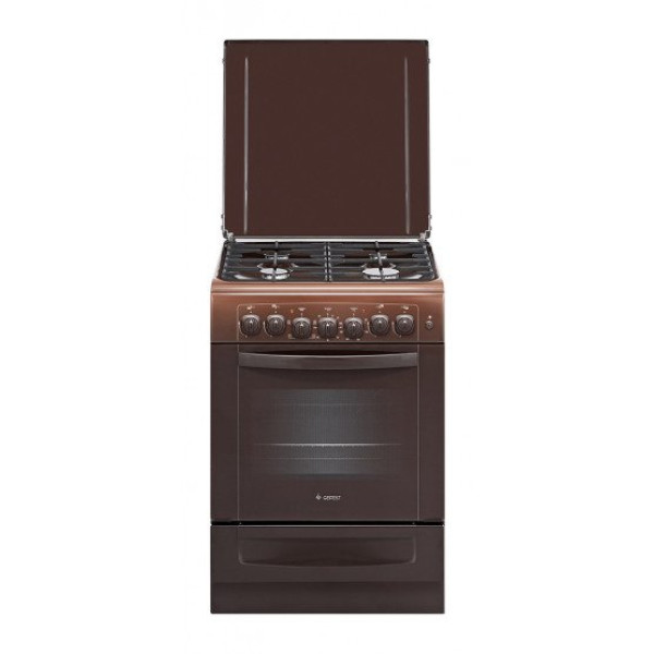 Плита комбінована GEFEST 6102-02 0301 газконтроль, коричнева
